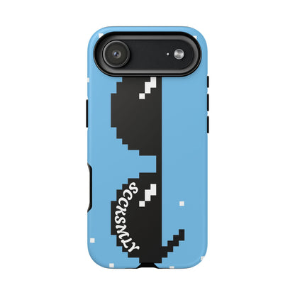 Pixel Glass Tough Phone Case for Apple