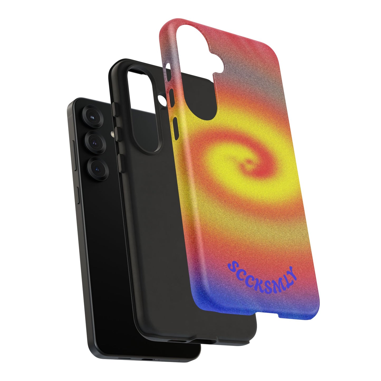 Toxic Spiral Tough Phone Case for Samsung