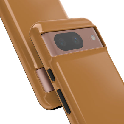 SOLID Spice Caramel Tough Case for Google Pixel