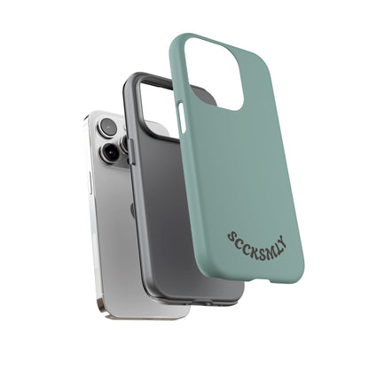 SOLID Fudge Mint Crunch Tough Phone Case for Apple
