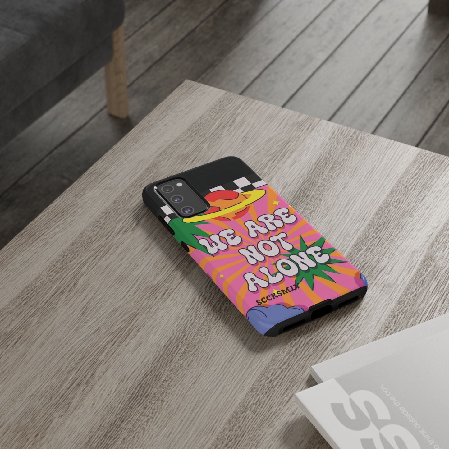 WE ARE NOT ALONE Tough Phone Case for Samsung