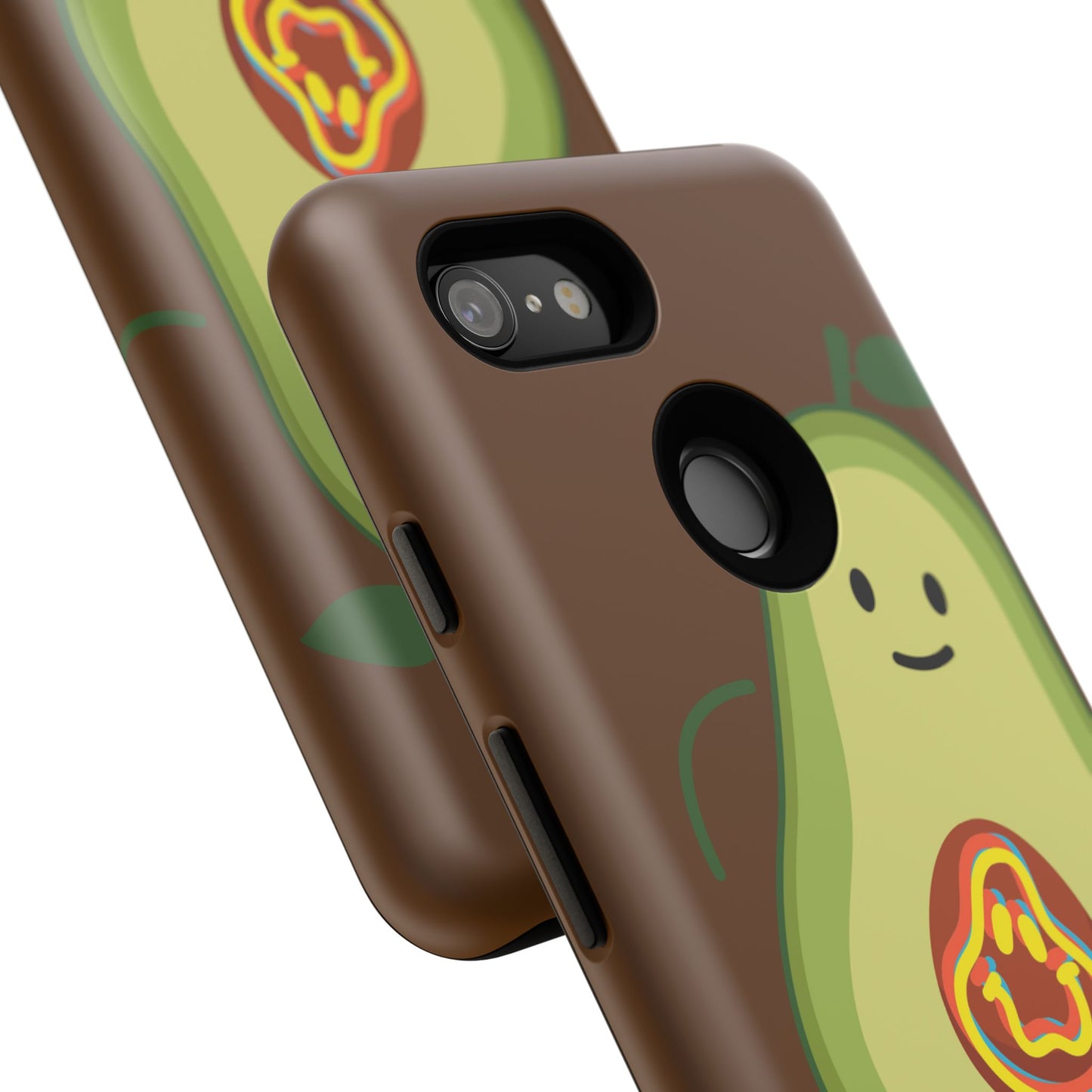 "Google Pixel" Playful Vegan Avocado Phone Case - Tough, Durable Protection with a Fun Design