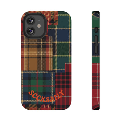 Heritage Hues Patchwork Tough Phone Case for Apple