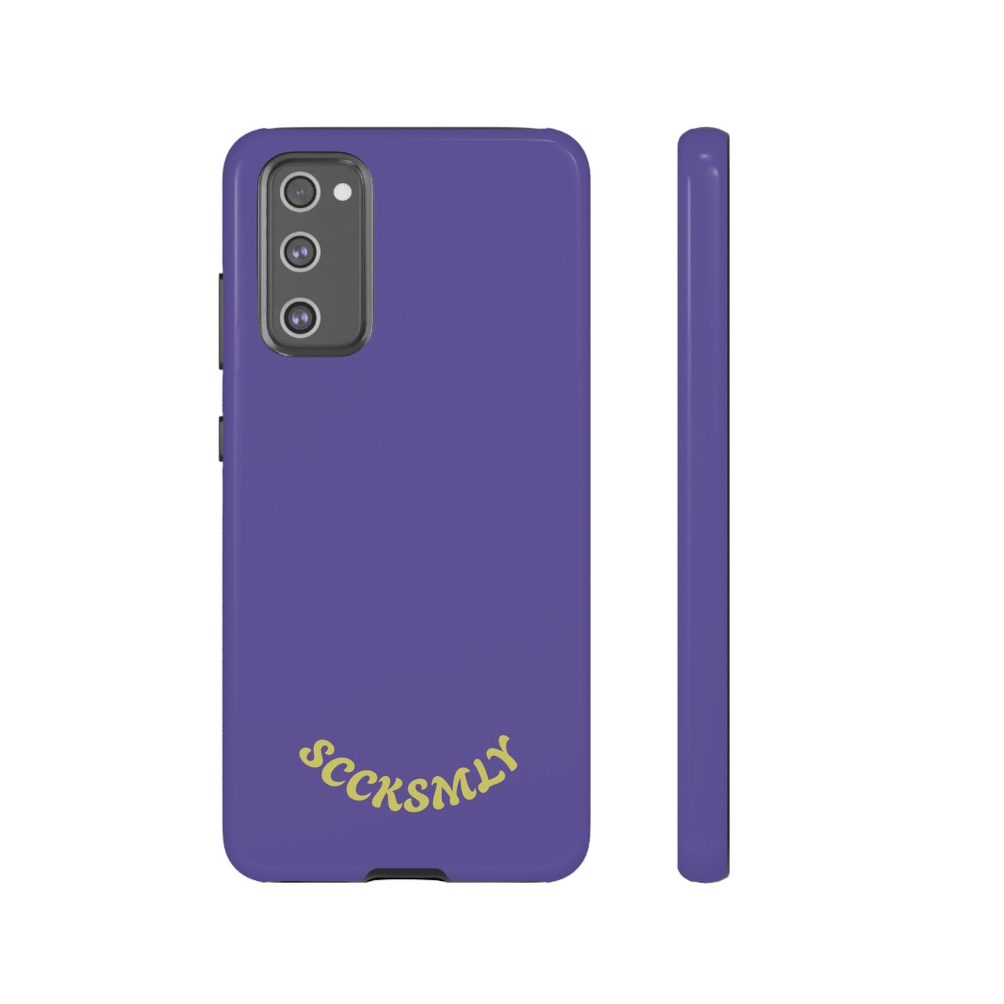 SOLID Dreamy Dusk Purple Tough Case for Samsung
