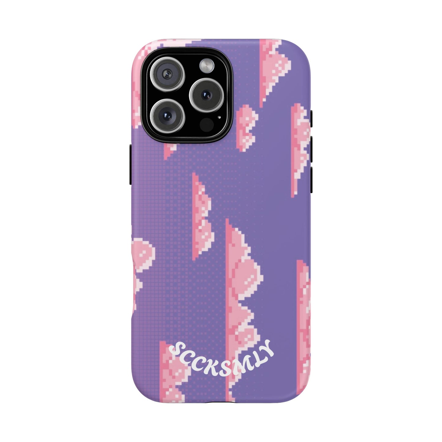 Purple Cotton Candy Sky Tough Phone Case for Apple