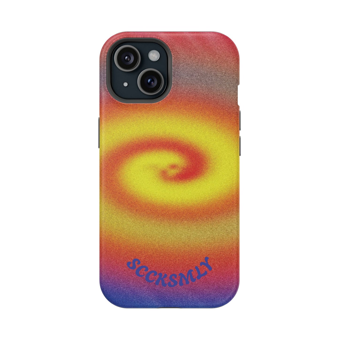 Toxic Spiral Tough Phone Case for Apple
