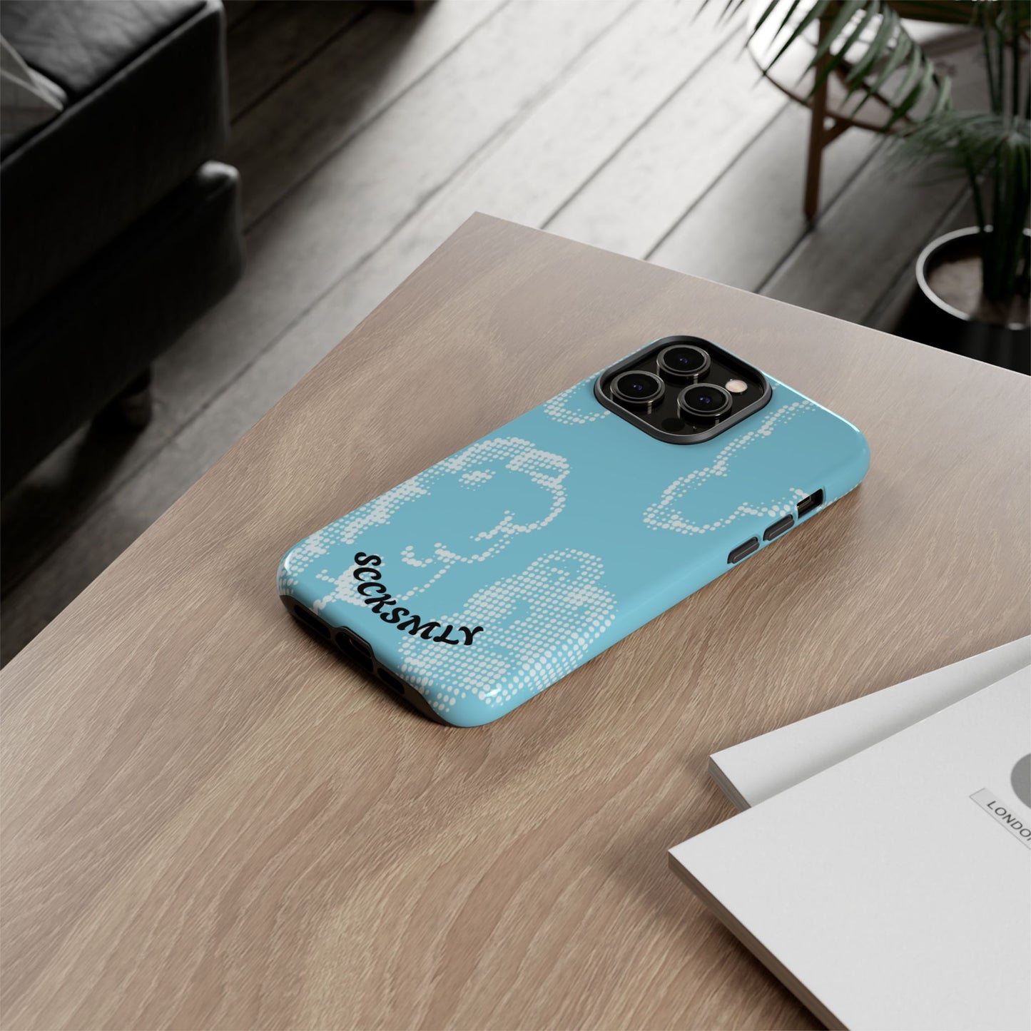 Comic Dot Sky Tough Phone Case for Apple