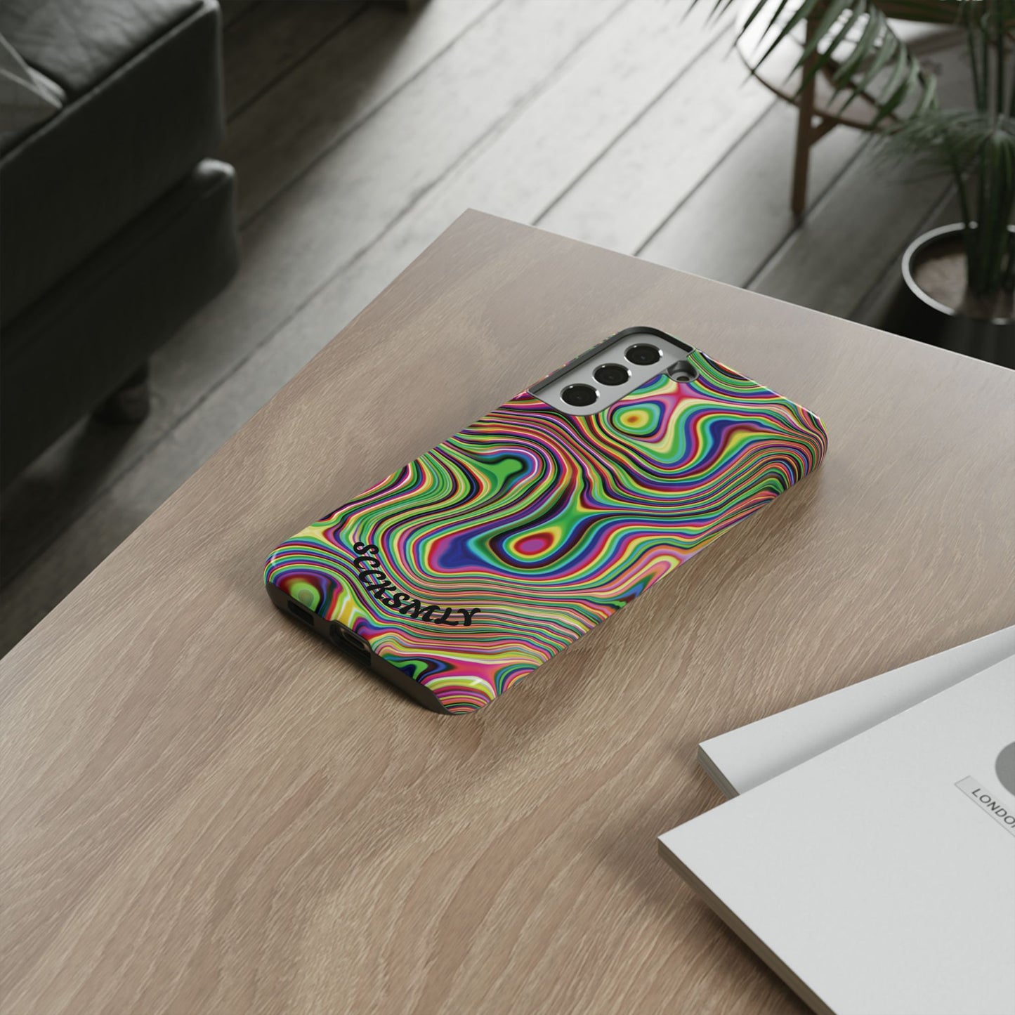 Acid Swirl Phone Case for Samsung