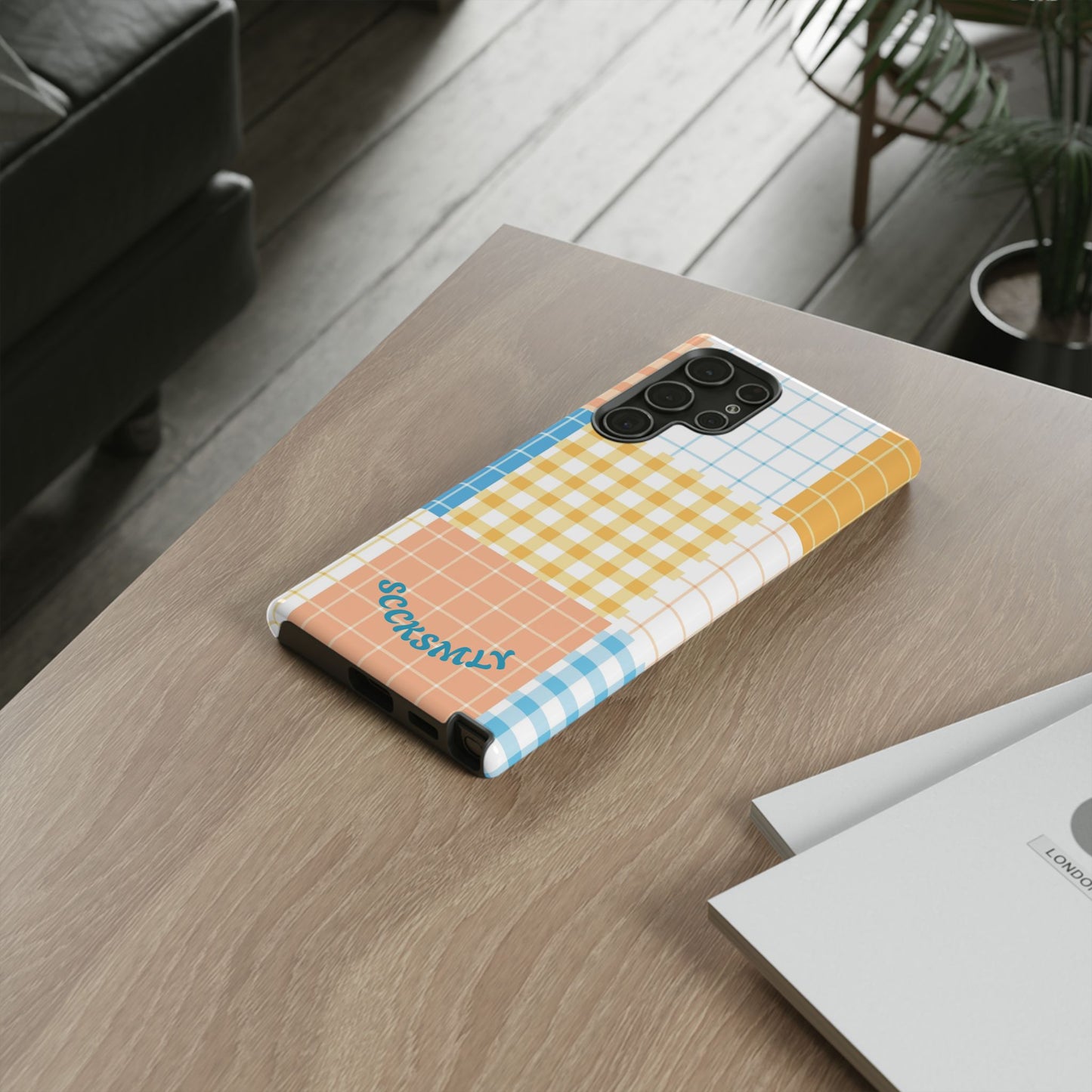 Joy Checkmate Phone Case for Samsung