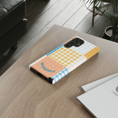 Joy Checkmate Phone Case for Samsung
