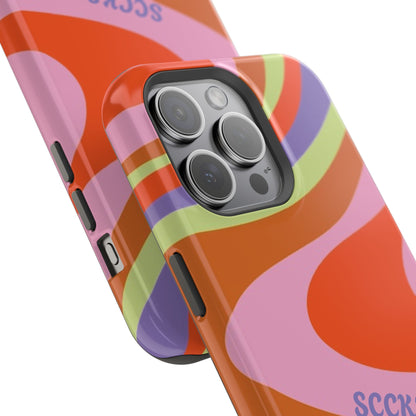 Curvy Swirl Phone Case for Apple