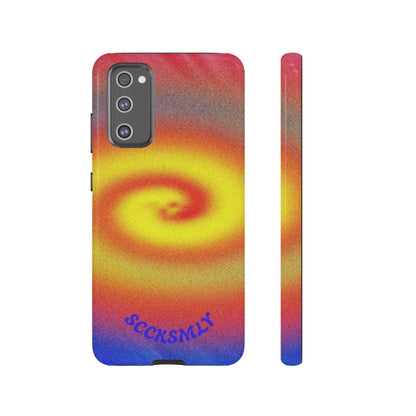 Toxic Spiral Tough Phone Case for Samsung