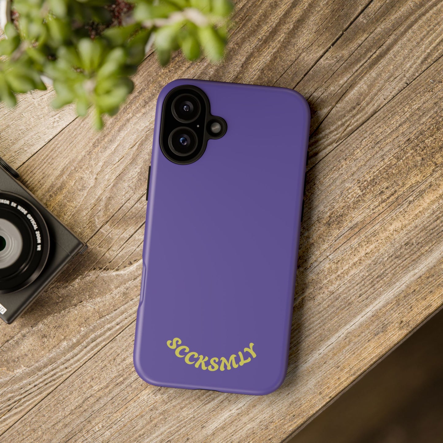 SOLID Dreamy Dusk Purple Tough Case for Apple