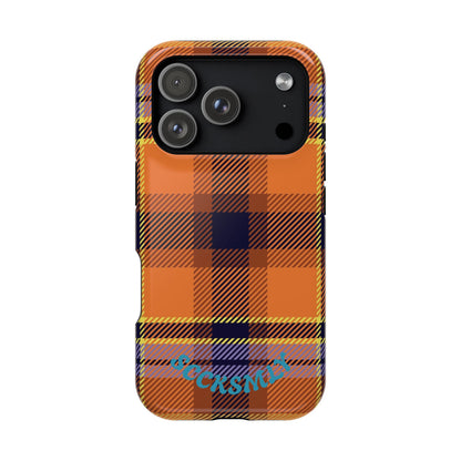Orange Sickle Plaid  Phone Case for Apple