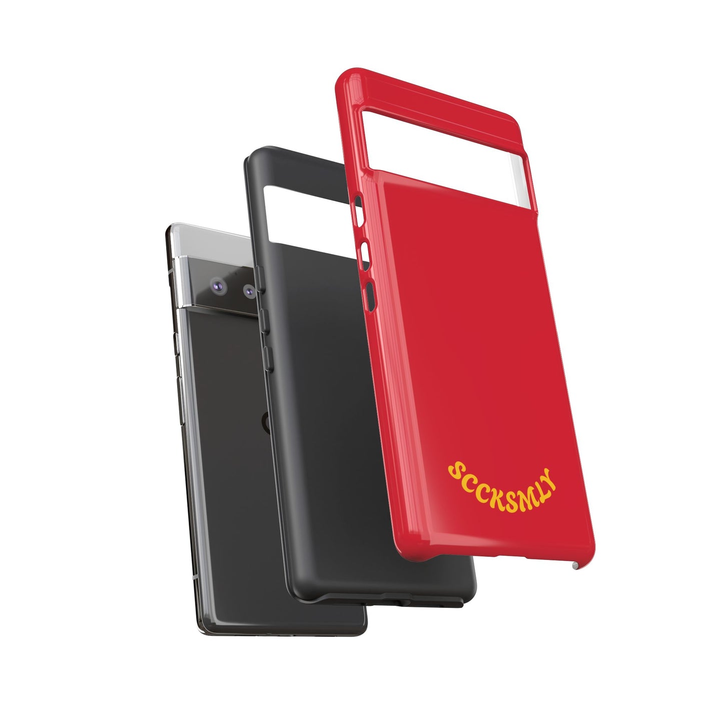 SOLID Calm Cherry Tough Case for Google Pixel