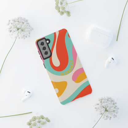 Psychodelic Acid Swirl Phone Case for Samsung