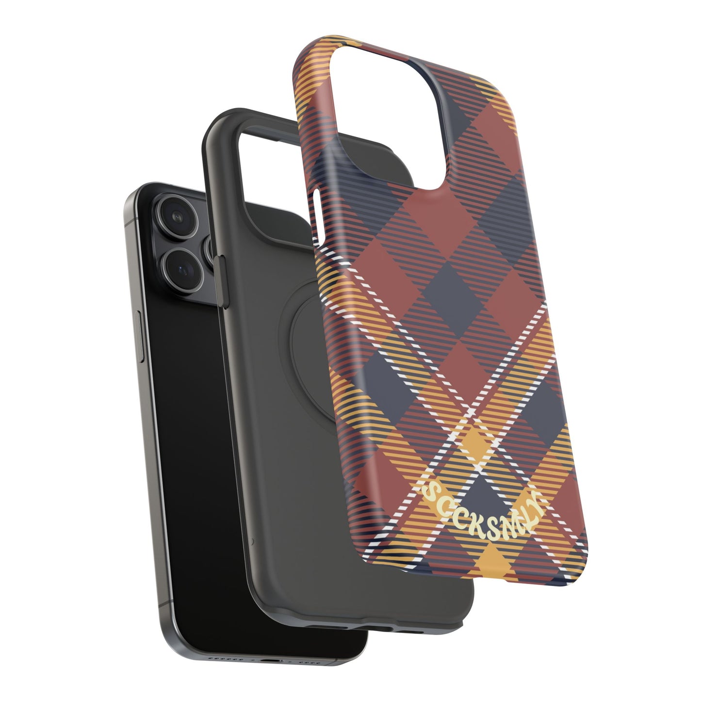 Harvest Tartan Phone Case for Apple