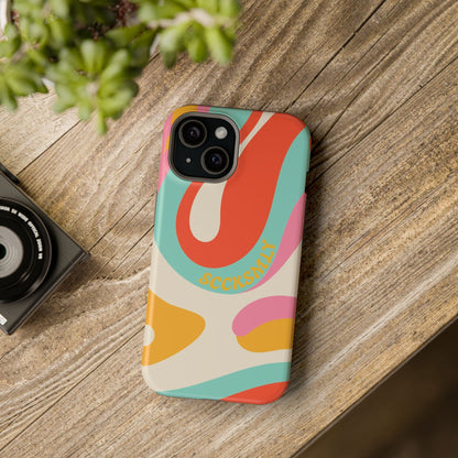 Psychodelic Acid Swirl Phone Case for Apple