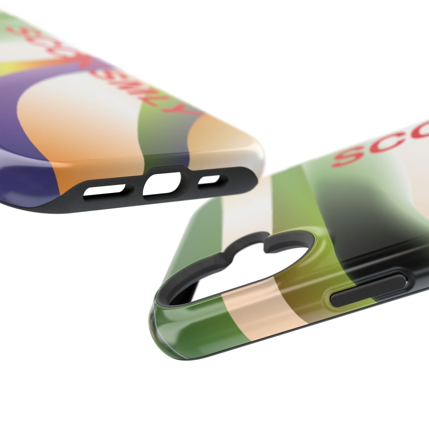 Green Waves Phone Case for "IOS or Apple"