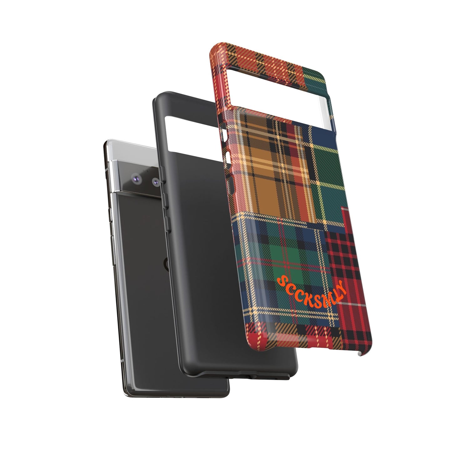 Heritage Hues Patchwork Tough Phone Case for Google Pixel