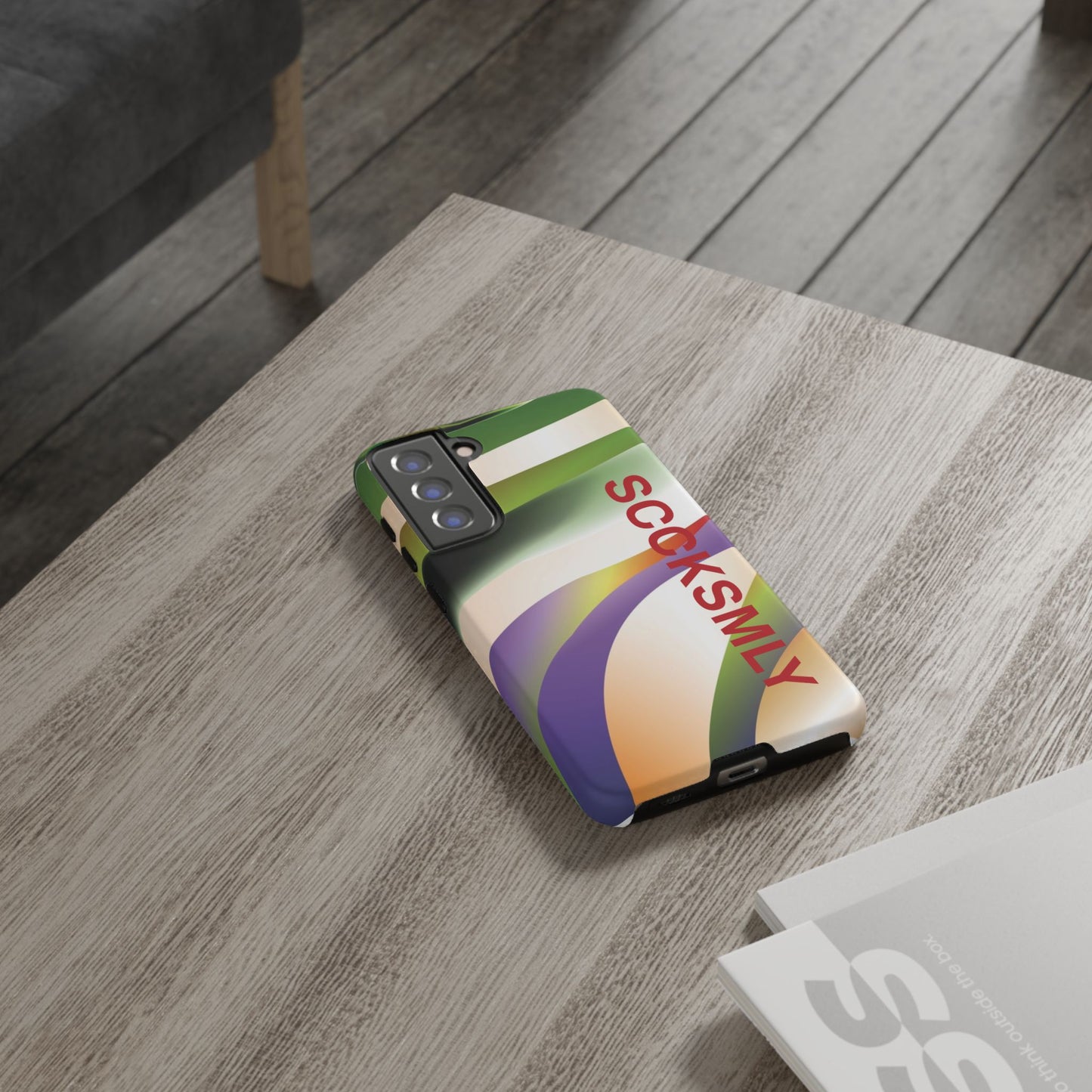 Green Waves Phone Case for Samsung