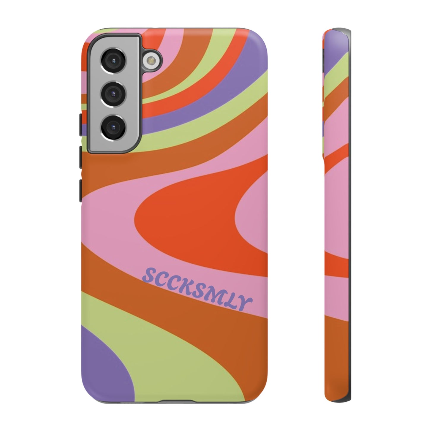 Curvy Swirl Phone Case for Samsung
