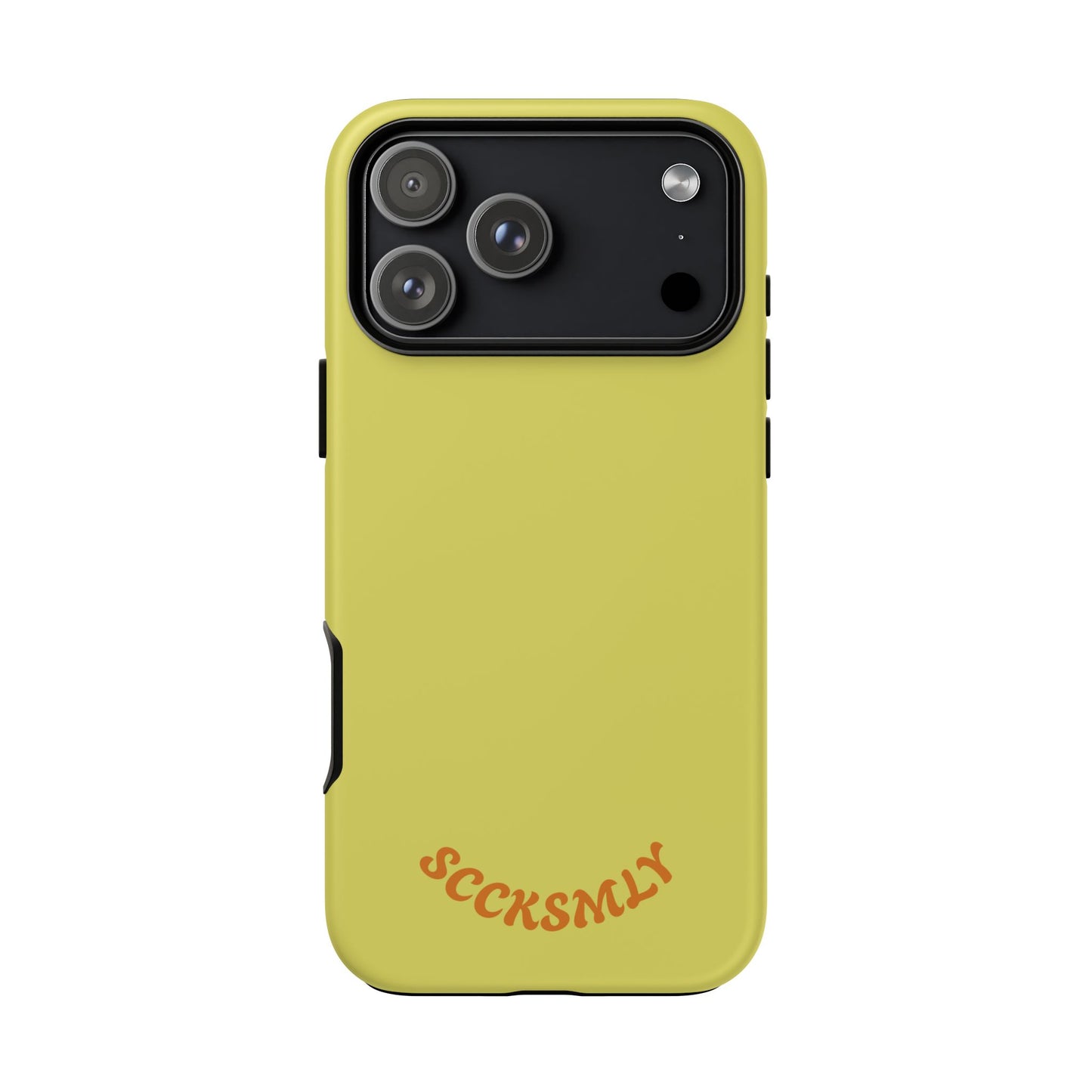 SOLID Lemon Dijon Glaze Tough Case for Apple
