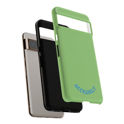 SOLID Sour Lime Tough Case for Google Pixel