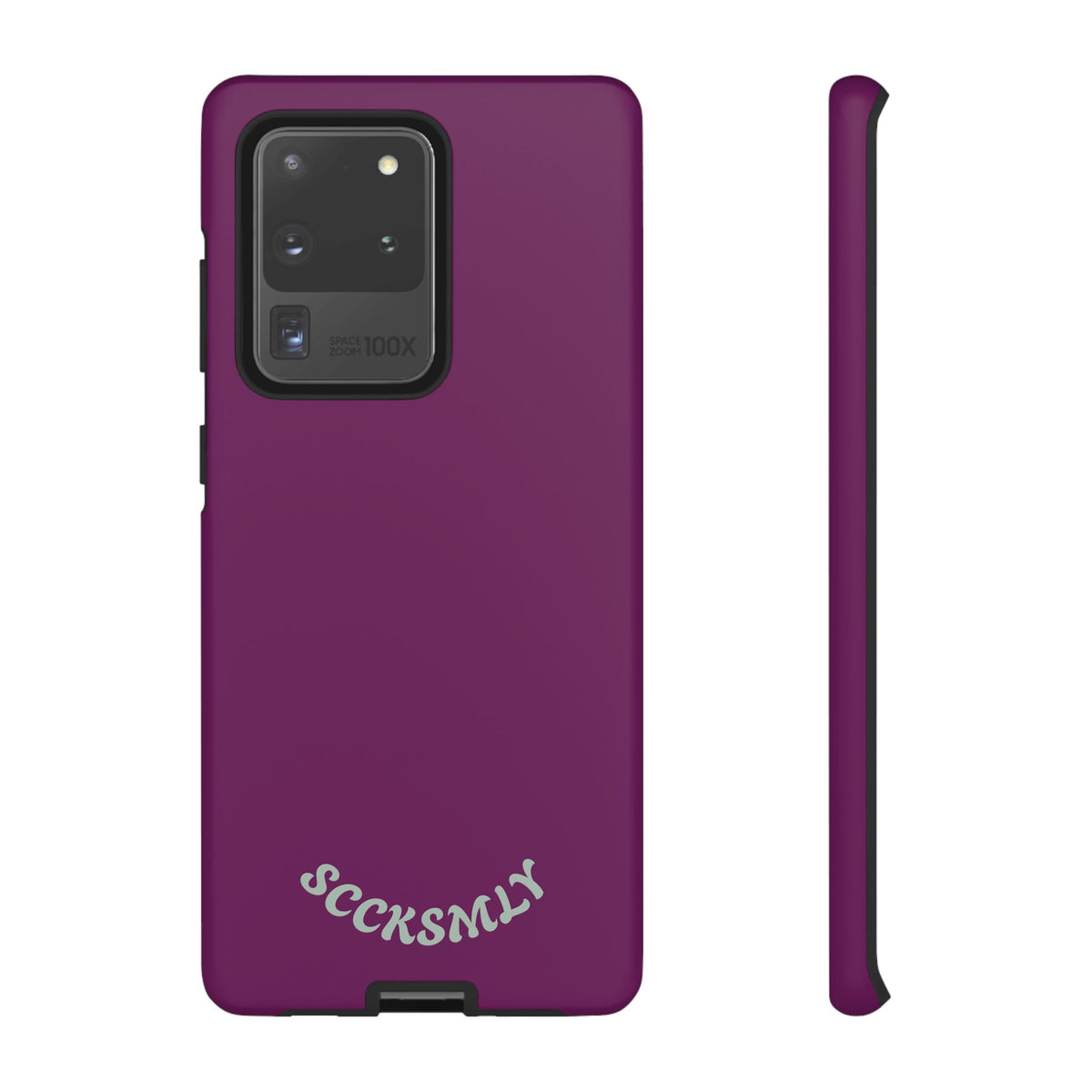 SOLID Amethyst Matte Tough Phone Case for Samsung