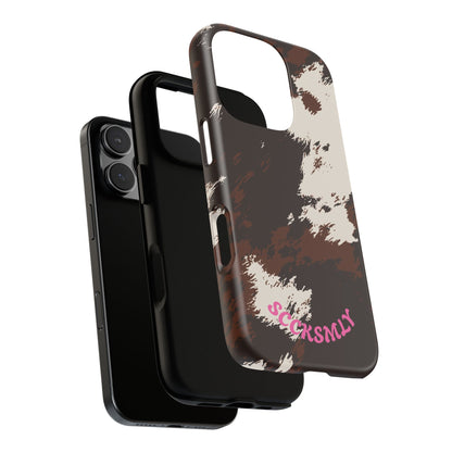 Sooo Cowboy Orange Tough Phone Case for Apple
