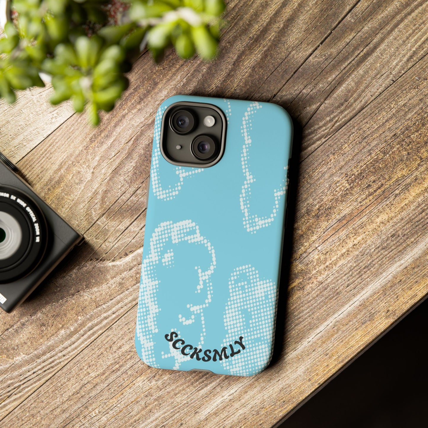 Comic Dot Sky Tough Phone Case for Apple