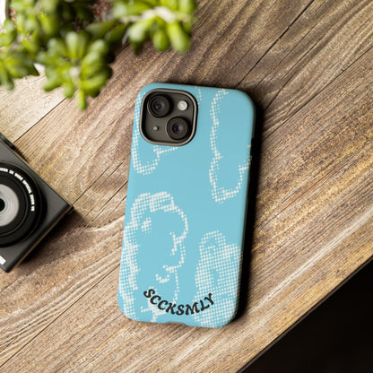 Comic Dot Sky Tough Phone Case for Apple