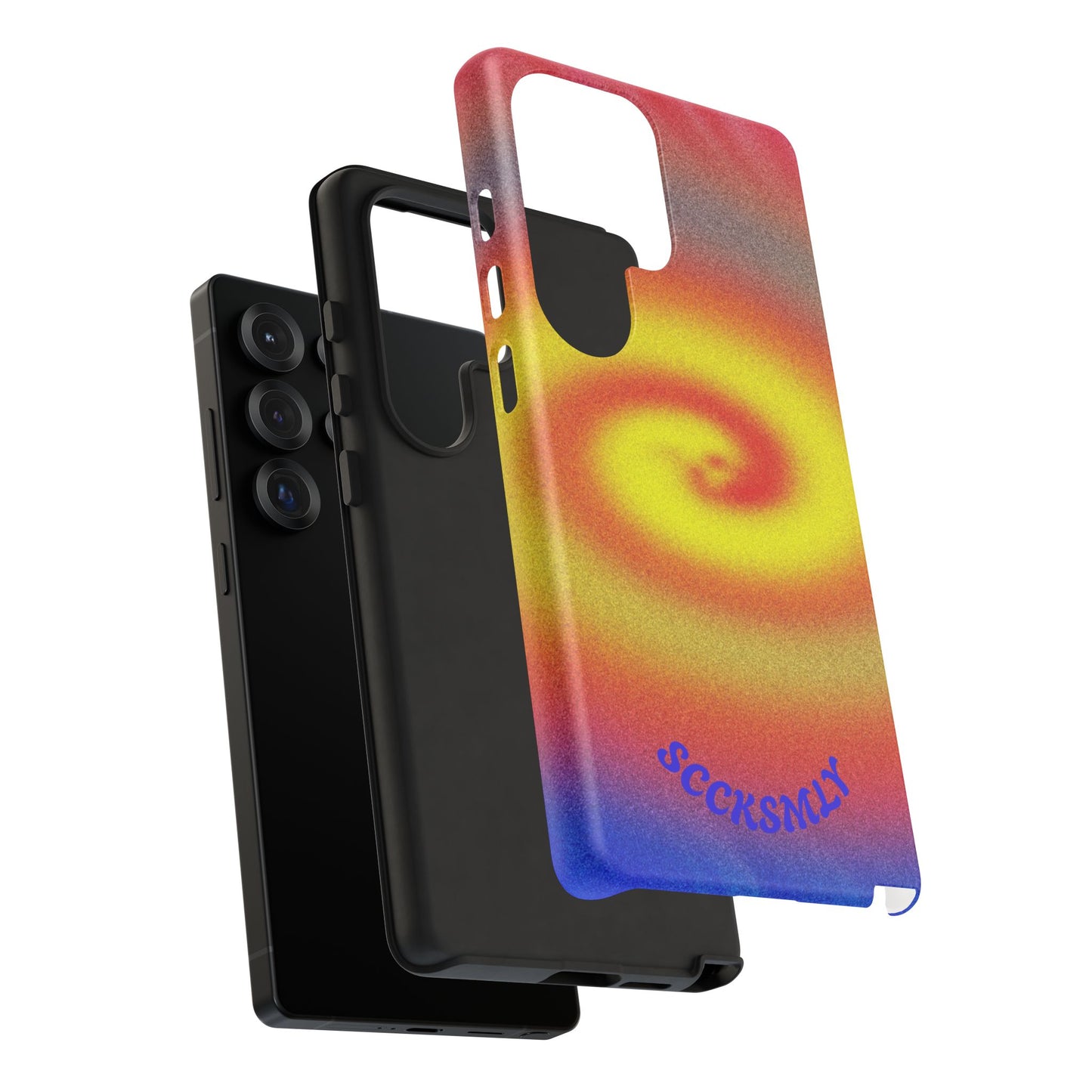 Toxic Spiral Tough Phone Case for Samsung