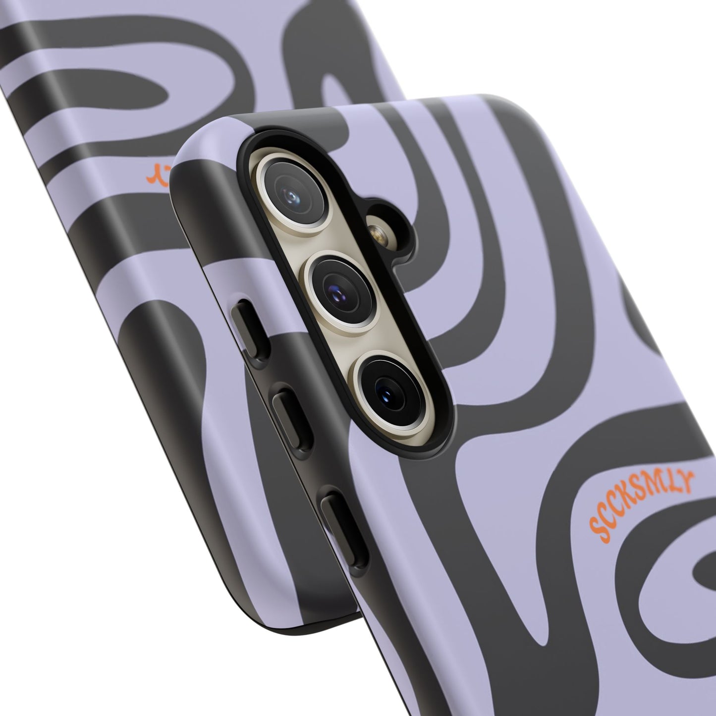 Purple Swirl Phone Case for Samsung