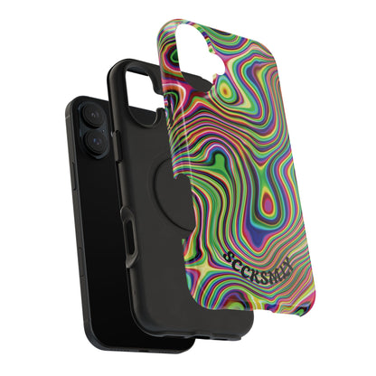Acid Swirl Phone Case for Apple