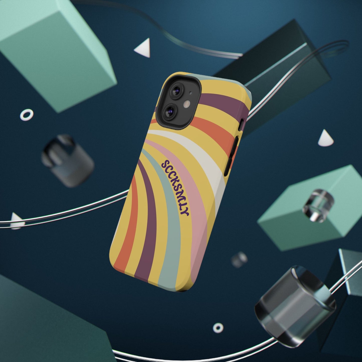 Vintage Groove Phone Case for Apple