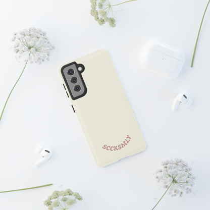 Sweet Oat Milk Tough Phone Case for Samsung