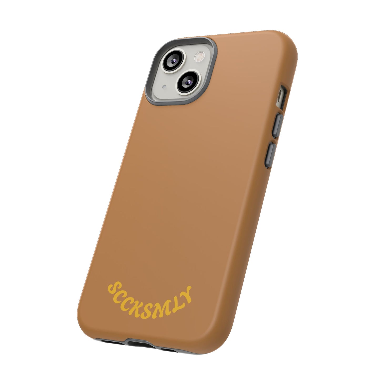 SOLID Spiced Caramel Tough Case for Apple