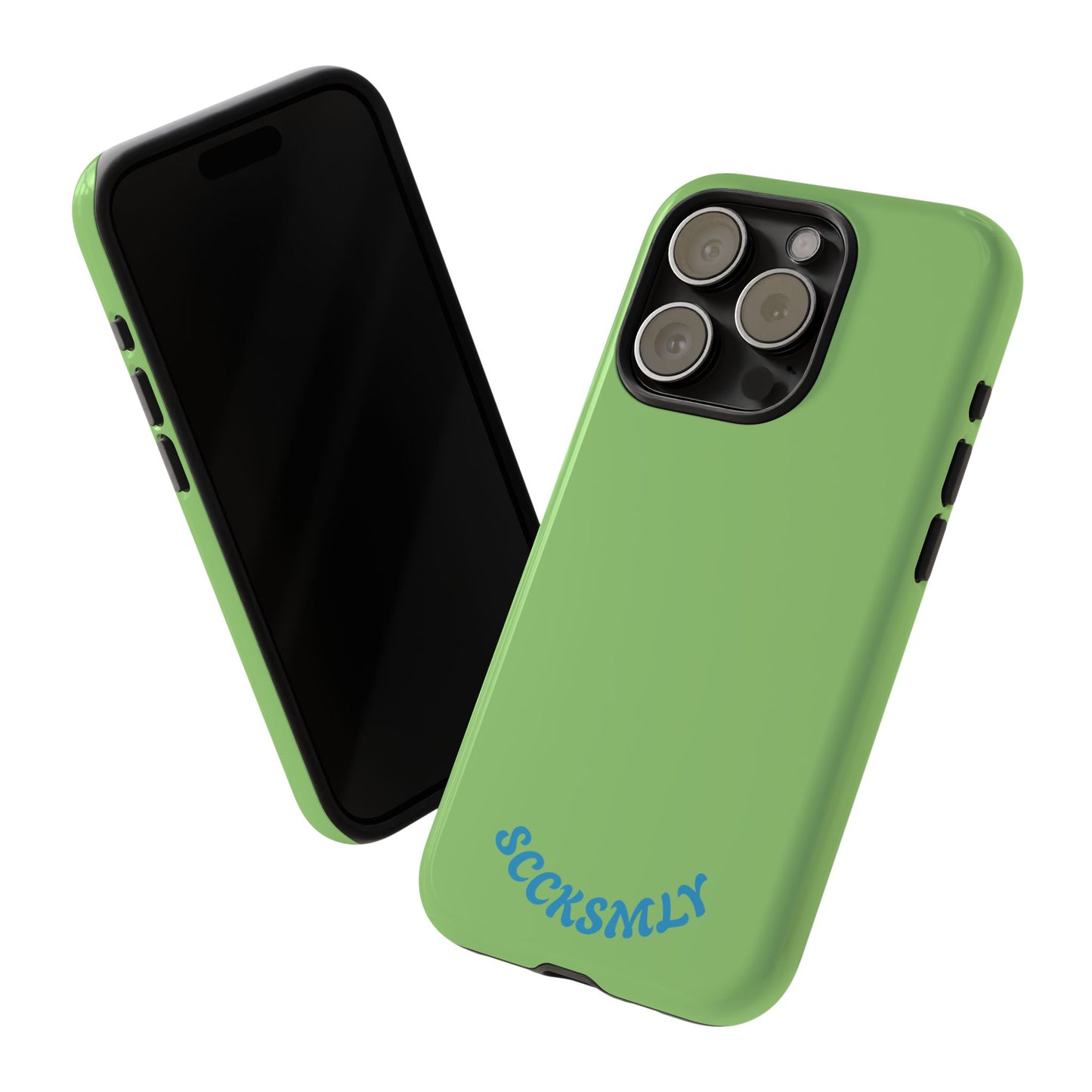 SOLID Sour Lime Tough Case for Apple