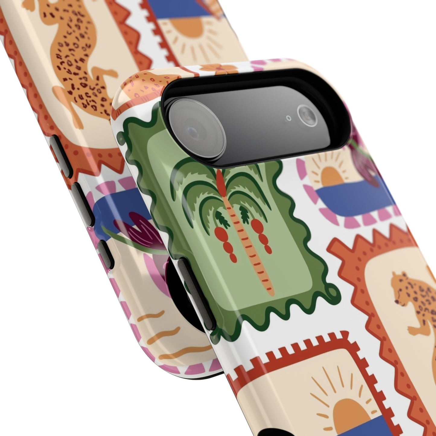 Tropical Print Phone Case for Apple