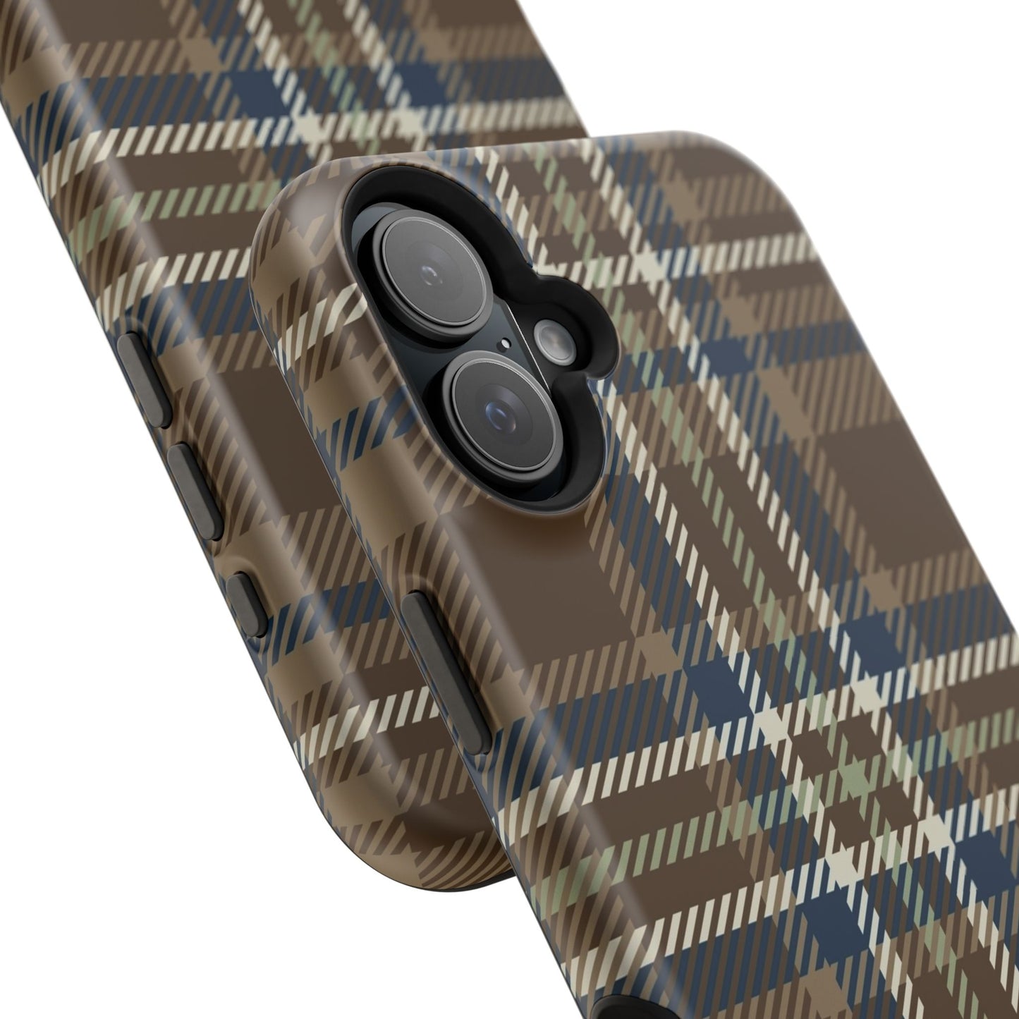 Earth and Sky Plaid Phone Case for Apple