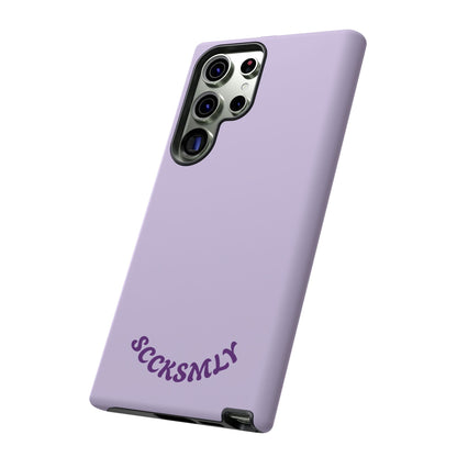 SOLID Morning Lilac Tough Case for Samsung