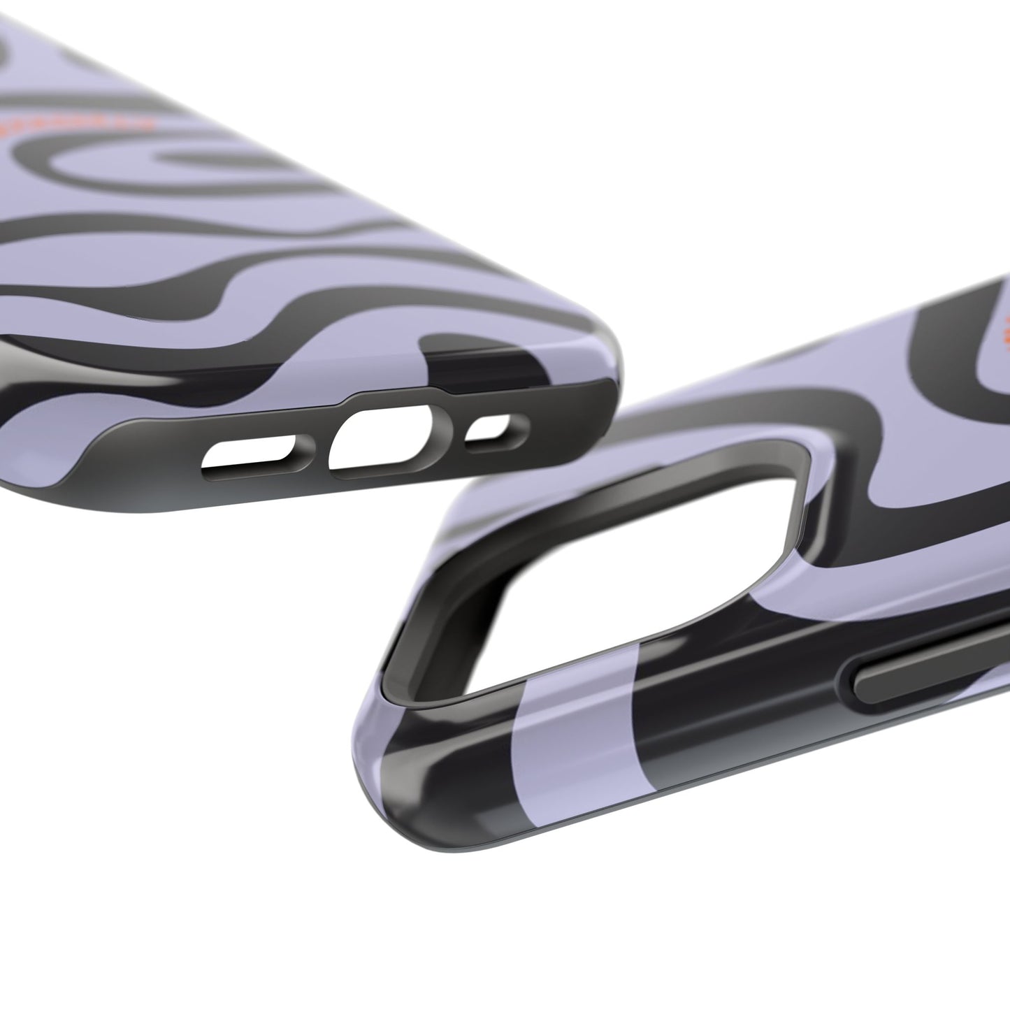 Purple Swirl Phone Case for "IOS or Apple"