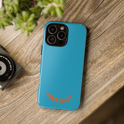 SOLID Blue Spook Tough Case for Apple