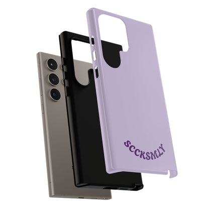 SOLID Morning Lilac Tough Case for Samsung