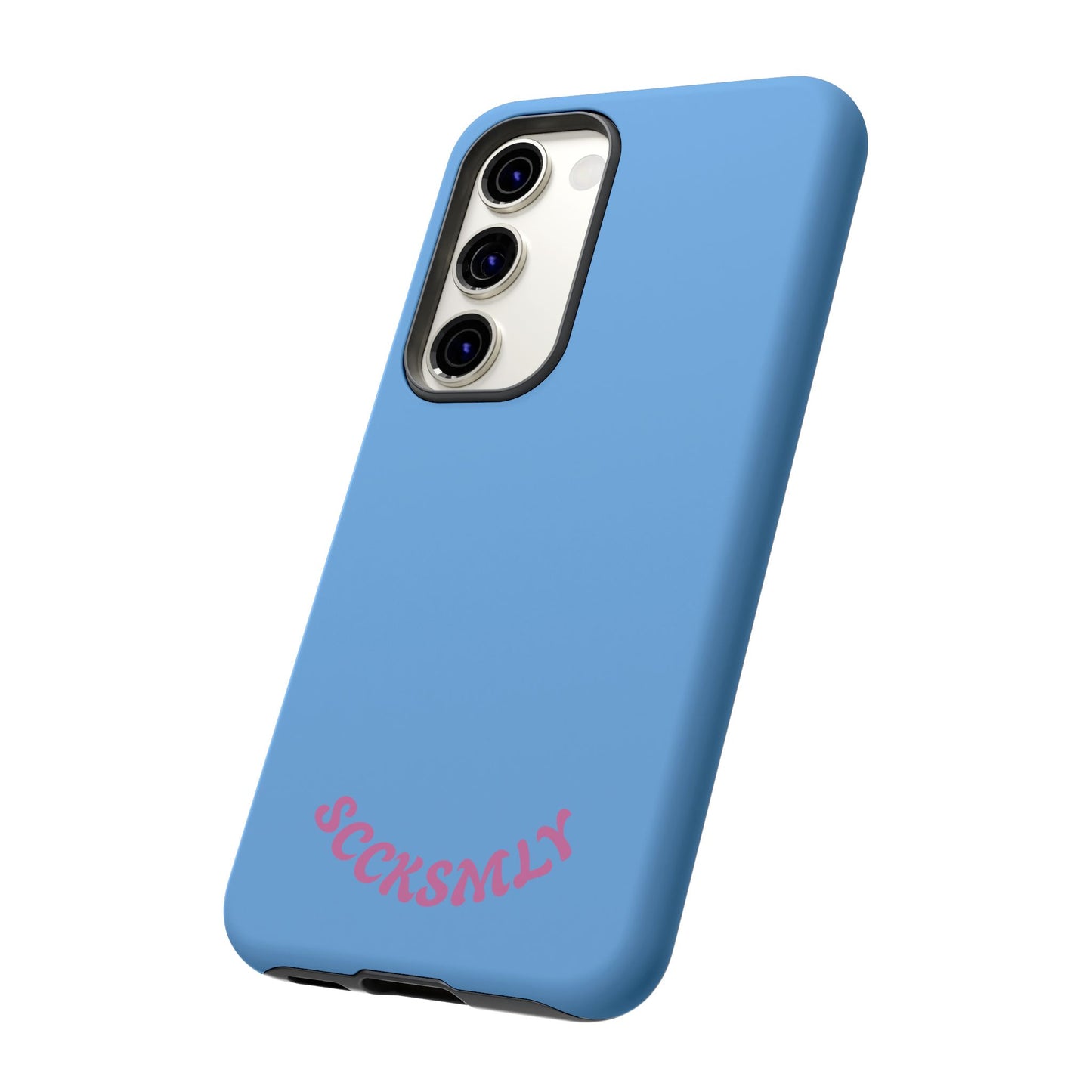 SOLID Blue Candie Tough Case for Samsung