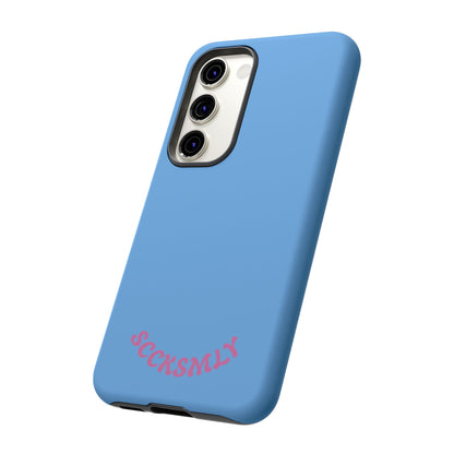 SOLID Blue Candie Tough Case for Samsung