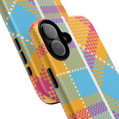 Pattern Punch Phone Case for Apple