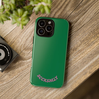 SOLID Garden Pink Tough Case for Apple