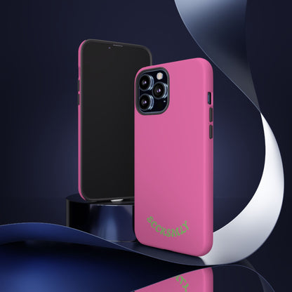 SOLID Sweet Static Pink Tough Case for Apple